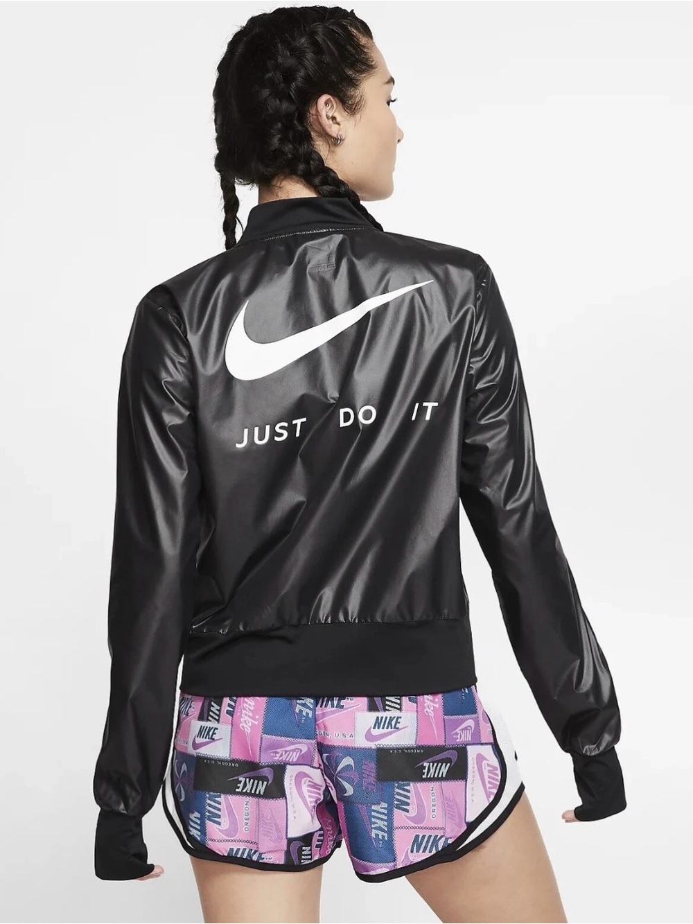 Nike Black Bomber Windrunner Jacket